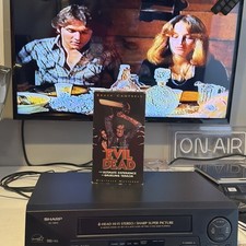 Sharp VC-H810U VHS VCR Player Recorder Tested Working No Remote