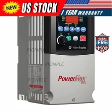 Allen-Bradley 22A-D8P7N104 Ser A PowerFlex 4 3.7 kW (5 Hp) AC Drive