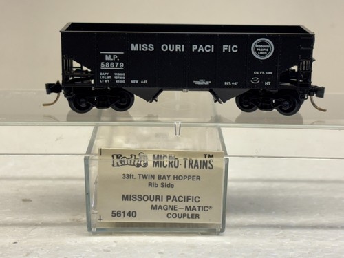 Micro trenes Kadee escala N MTL 56140 Missouri Pacific MP 58679 tolva | Condition: New