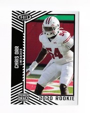 2020 SAGE HIT #64 Chris Orr Badgers Wisconsin Carolina Panthers