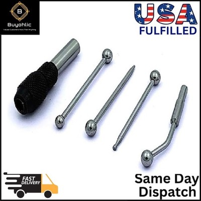 Wiggler & Center Finder Set 5 Pcs Edge Finder Runout Concentric Alignment Tool