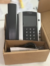 NEW Poly VVX500 2200-44500-001 12 Line Business Media Phone Including Power