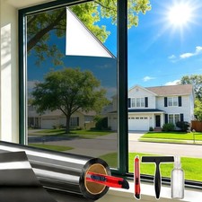 One Way Daytime Window Privacy Film See Out Not in Window Tint for Home