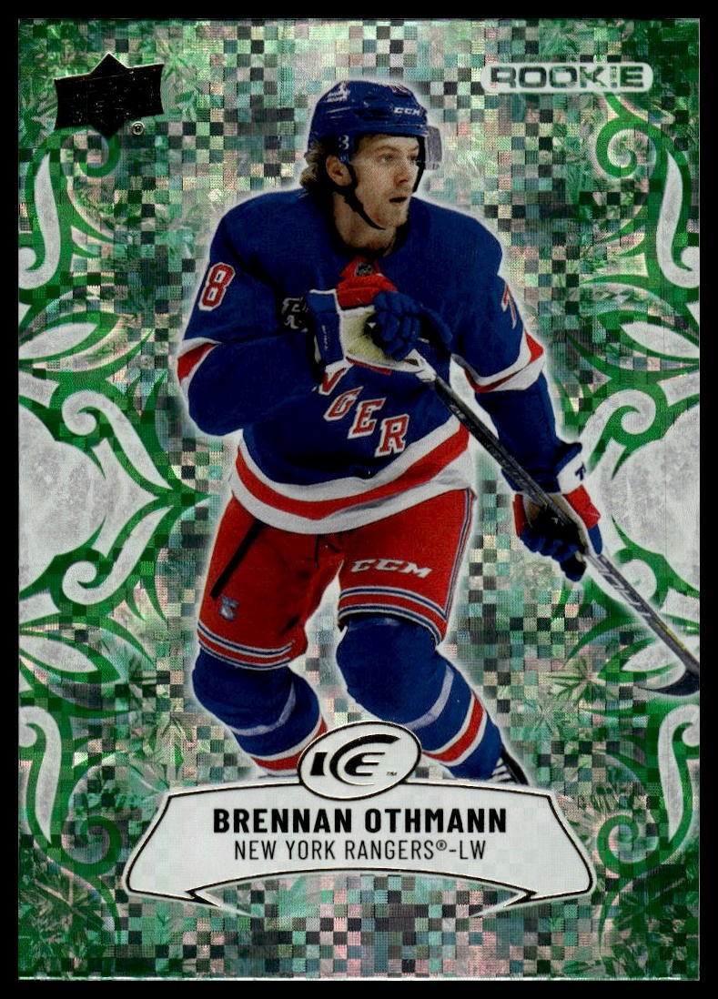 2024-25 Upper Deck Ice #110 Brennan Othmann Emerald Green