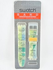 Swatch Band Strap NOS Sealed Archimede ASCG109 Chrono 1993 Vintage Swiss Made