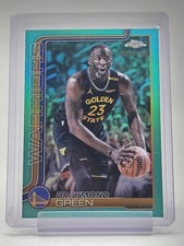 DRAYMOND GREEN 2025-26 TOPPS CHROME AQUA REFRACTOR /199 #234 Q6992