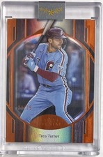 2025 Topps Five Star Orange Trea Turner Philadelphia Phillies #21/25 Base #62