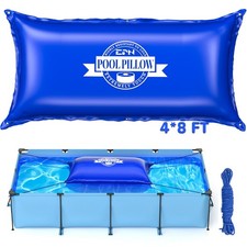 4 x 8 Ft Pool Pillows for Above Ground Pools, 0.5mm Thick PVC Cold-Resistant