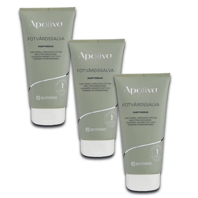 3 x pommade de soin des pieds Apoliva 175 ml | Crème suédoise pour pieds... - Photo 1/2