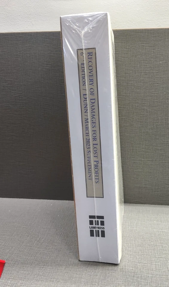 2023 Recovery of Damages for Lost Profits 6th FULL SET R.L.  DUNN as New - Image 4 of 4