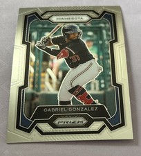 2024 Panini Prizm Baseball #167 Gabriel Gonzalez - Minnesota Twins