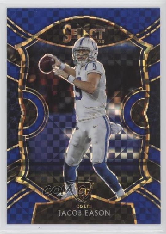2020 Panini Select Concourse Blue Prizm 5/175 Jacob Eason #48 6o3