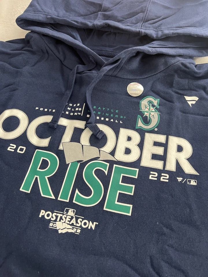Seattle Mariners Fanatics 2022 MLB Post Season Sweatshirt 2XL - Image 2 of 4