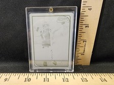 2006 Bowman Chrome Erik Meyer 1/1 Black Printing Plate Cincinnati Bengals