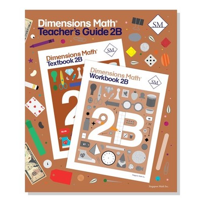 Dimensions Math Teacher's Guide 2B | Singapore Math Inc. [Spiral-bound] [Paperba