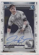 2020 Bowman Draft Chrome Draft Picks Auto Jack Blomgren #CDA-JB Auto 00lz