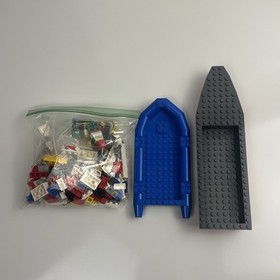 Lego 60005 Fireboat City 2013 With Manuals & Minifigures 100% Complete set