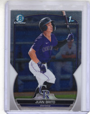 2023 Bowman 1st - Chrome Prospects Juan Brito #BCP-77