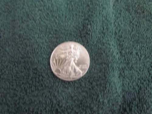 1 Oz .999 Fine Silver 2015 Walking Liberty Eagle One Dollar Coin