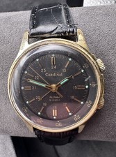 Orologio vintage sveglia cardinale, SOVIETICO/URSS, RUSSIA