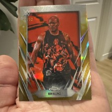 2026 Topps Chrome WWE Gold Parallel Ron Killings Serial Numbered 46/50 Card