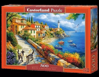 Puzzle 500 White Lighthouse Bay CASTOR - Castorland