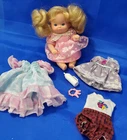 Vintage Mattel 1985 Heart Family 4" Baby Doll W/ Clothes