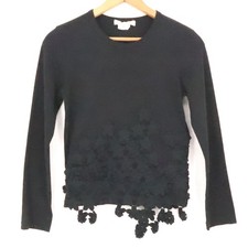 Comme des Garcons 3D Crochet Floral Applique ...