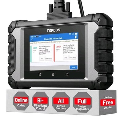 2026 TOPDON AD EU Profession Auto Diagnose Auto OBD2 Scanner UVP 219£