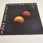 Paul McCartney Wings Venus and Mars Vinyl LP Posters Stickers Hype 1st Press