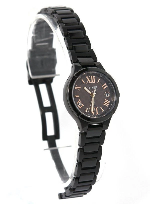 Reloj Citizen Eco-Drive xC ES8086-53E para mujer marrón titanio probado Foto 2 de 4