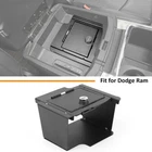 Digital Safe Console Lock Security Box Vault Cash Gun Organizer For Ram 2009-18