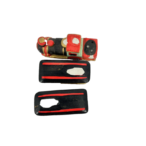 Vintage Christmas Train Incense Burner Holder, - Holds Sticks and Cones -3 piece - Picture 6 of 11