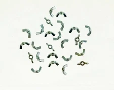 25 Pack 10-32 Zinc Plated Forged Steel Wing Nuts  NT193-4422