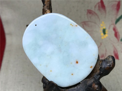 100% Chinese artisan Hand-carved Delicate natural Jadeite pig pendant 173 - Picture 7 of 7