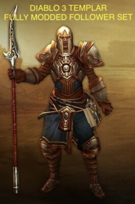 DIABLO 3 - PS4/5 - PRIMAL MODDED TEMPLAR FOLLOWER SET - HARDCORE