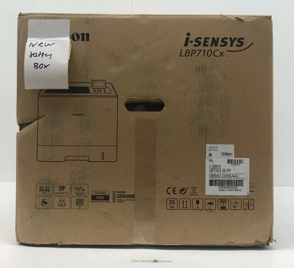 Canon i-SENSYS LBP710Cx A4 Colour Laser Printer 0656C006AA - Image 4 of 4