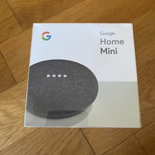 Google Home Mini Personal Assistant Smart Speaker - Charcoal Gray (GA00216-US)