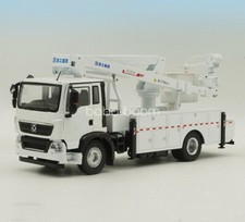 Grúa brazo cubo aislado escala 1/35 XCMG 18 metros modelo diecast colección de juguetes