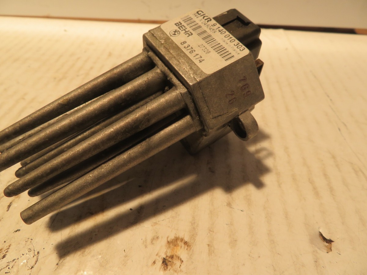 BMW E36 (BEHR) Gebläseregler/ Igel/Widerstand/ Endstufe für die 