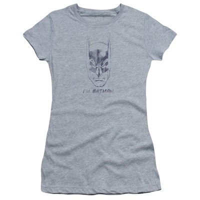 Batman ''I'm Batman'' Women's Adult or Girl's Junior Babydoll Tee