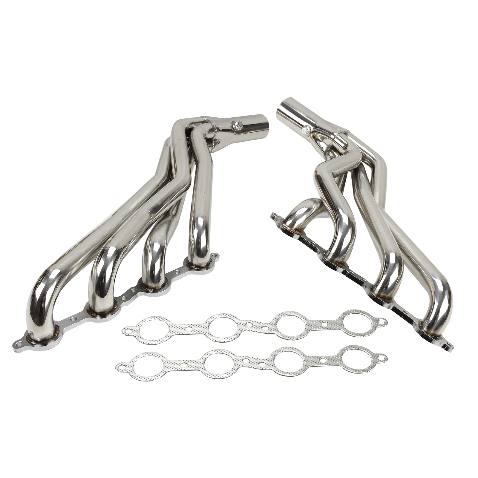 Exhaust Header For Chevy GMC 0714 4.8/5.3/6.0L Long Tube Stainless