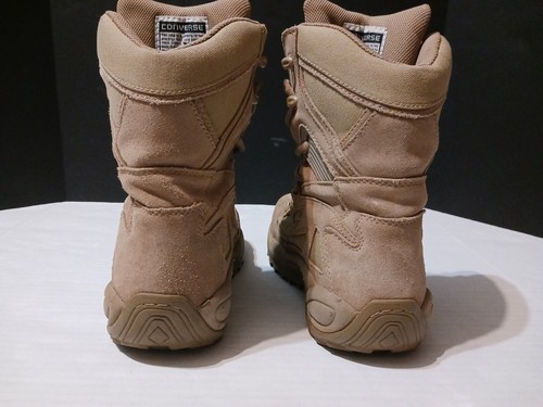 Converse Rapid Response Tactical Combat Boots Mens 7.5 Tan C8893 Safety Toe - Picture 6 of 13