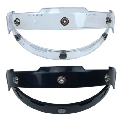Motorcycles Black UV Adapter Flip Up Base Attachment For Snaps Bubble Shield