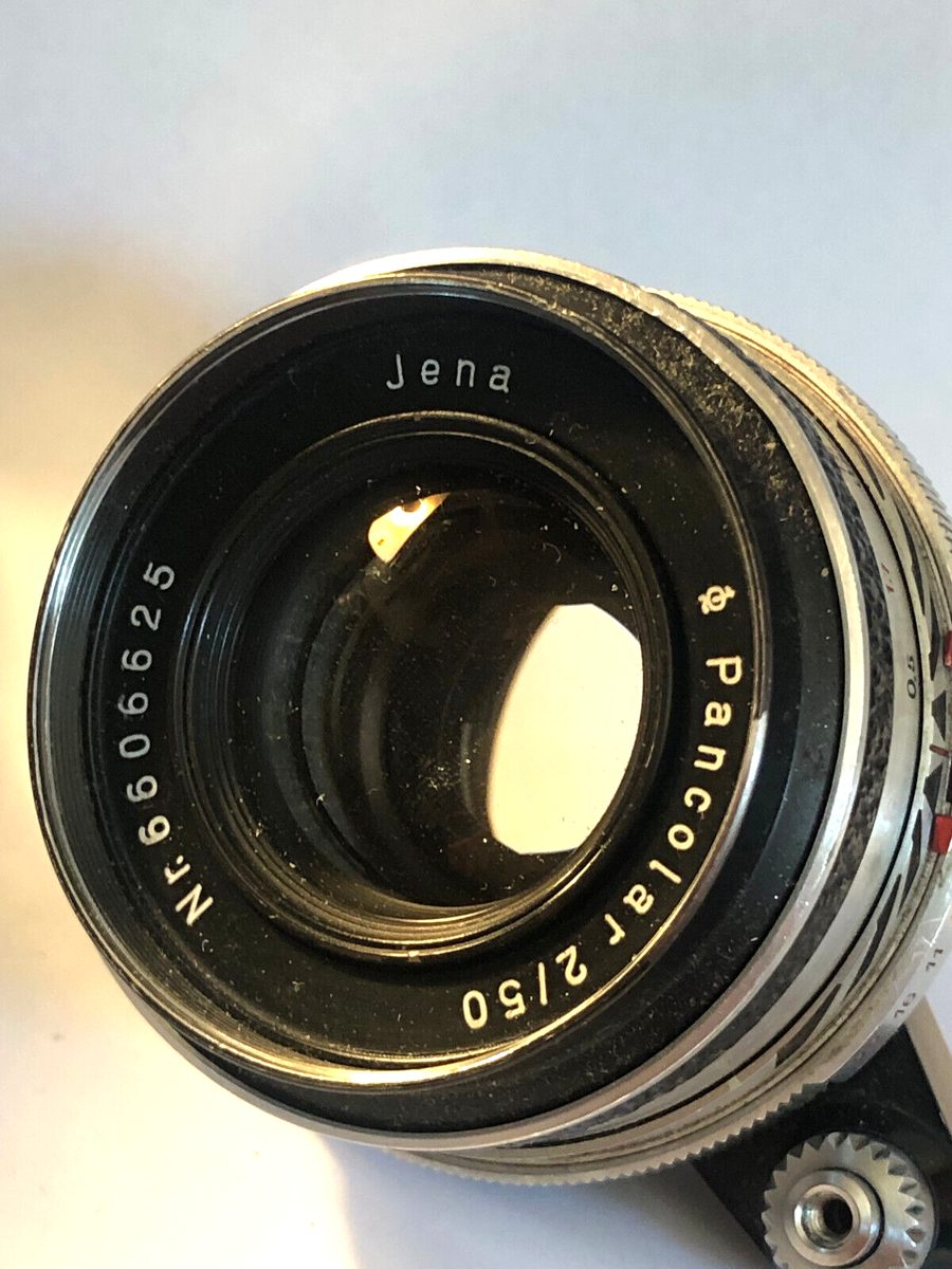 Carl Zeiss Jena Pancolar Yellow Thorium 50mm F2 #6925343