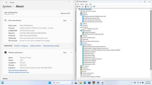 DELL ALIENWARE M15 R4 15" FHD I7-10870H 1TB SSD 32GB W11 RTX 3060 *READ* - Picture 2 of 12