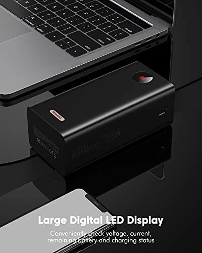Power Bank 60000mah Highcapacity Portable Charger Power Station 22.5w Fast Charg
