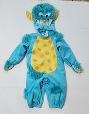 Blue Yellow Monster 18-24 Months In Character Halloween Costume Dress Up Play
