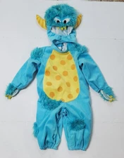 Blue & Yellow Monster 18-24 Months In Character Halloween Costume Dress Up Play