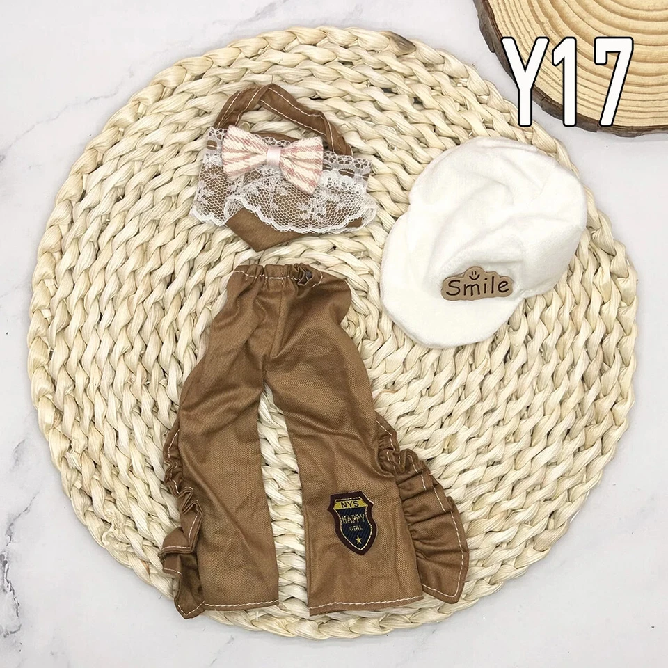 Full Set 1/6 Bjd Dolls Clothes Anime Reborn Doll Skirt Hat Headdress Kids Gifts - Image 2 of 4